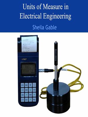 cover image of Units of Measure in Electrical Engineering